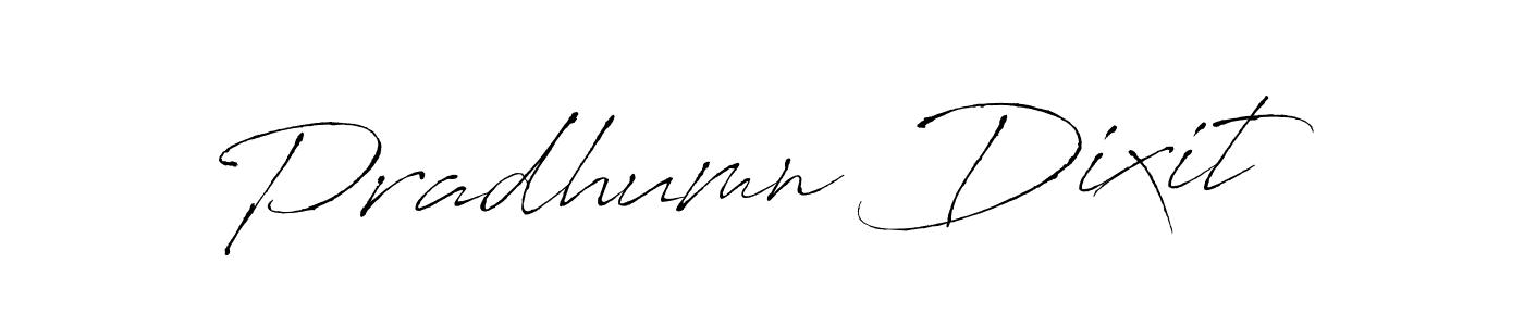 How to make Pradhumn Dixit signature? Antro_Vectra is a professional autograph style. Create handwritten signature for Pradhumn Dixit name. Pradhumn Dixit signature style 6 images and pictures png