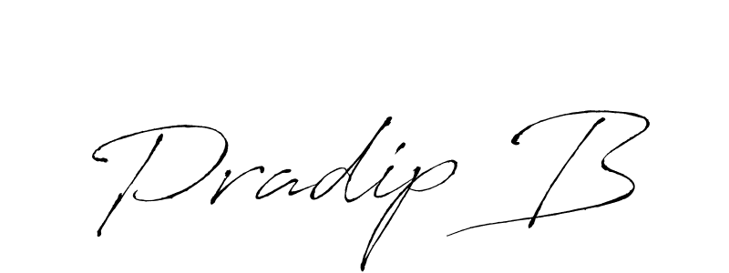 Make a beautiful signature design for name Pradip B. Use this online signature maker to create a handwritten signature for free. Pradip B signature style 6 images and pictures png