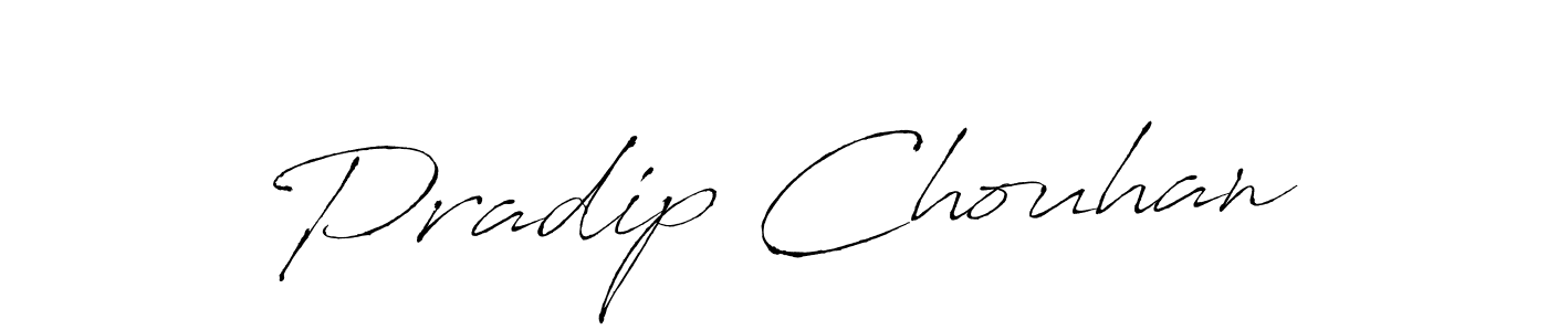 Antro_Vectra is a professional signature style that is perfect for those who want to add a touch of class to their signature. It is also a great choice for those who want to make their signature more unique. Get Pradip Chouhan name to fancy signature for free. Pradip Chouhan signature style 6 images and pictures png
