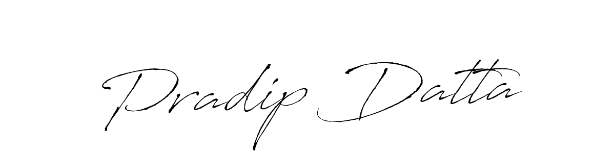 Use a signature maker to create a handwritten signature online. With this signature software, you can design (Antro_Vectra) your own signature for name Pradip Datta. Pradip Datta signature style 6 images and pictures png