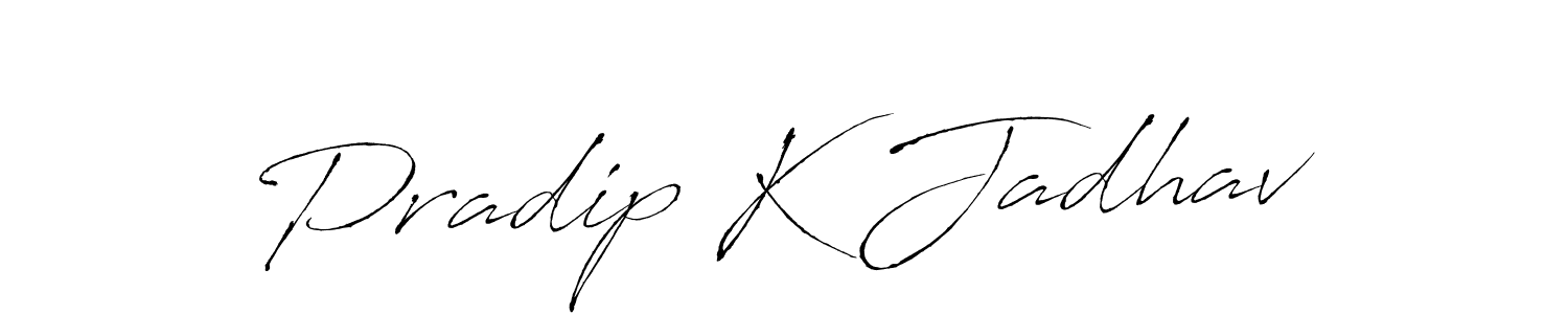 It looks lik you need a new signature style for name Pradip K Jadhav. Design unique handwritten (Antro_Vectra) signature with our free signature maker in just a few clicks. Pradip K Jadhav signature style 6 images and pictures png