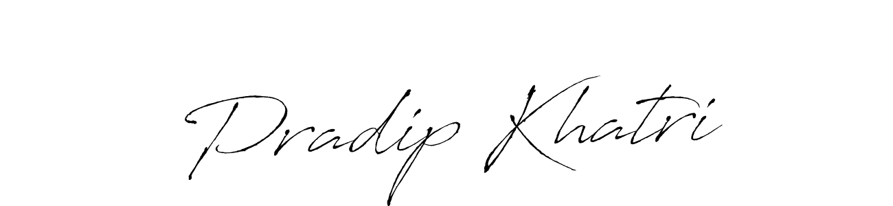 You should practise on your own different ways (Antro_Vectra) to write your name (Pradip Khatri) in signature. don't let someone else do it for you. Pradip Khatri signature style 6 images and pictures png