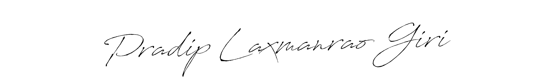 The best way (Antro_Vectra) to make a short signature is to pick only two or three words in your name. The name Pradip Laxmanrao Giri include a total of six letters. For converting this name. Pradip Laxmanrao Giri signature style 6 images and pictures png