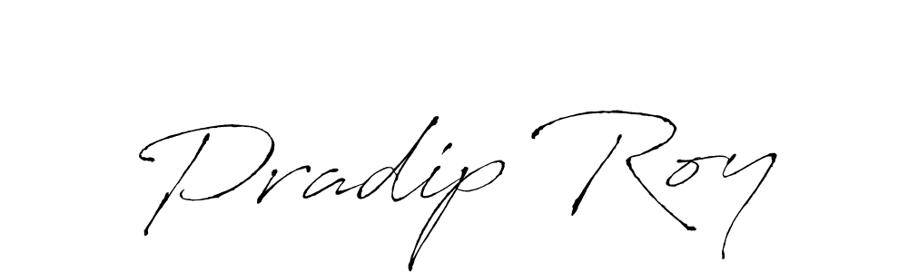 Design your own signature with our free online signature maker. With this signature software, you can create a handwritten (Antro_Vectra) signature for name Pradip Roy. Pradip Roy signature style 6 images and pictures png