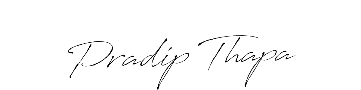 Make a beautiful signature design for name Pradip Thapa. Use this online signature maker to create a handwritten signature for free. Pradip Thapa signature style 6 images and pictures png