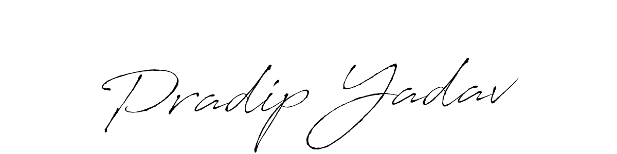 Antro_Vectra is a professional signature style that is perfect for those who want to add a touch of class to their signature. It is also a great choice for those who want to make their signature more unique. Get Pradip Yadav name to fancy signature for free. Pradip Yadav signature style 6 images and pictures png