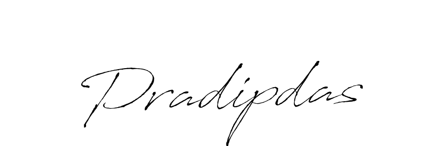 Design your own signature with our free online signature maker. With this signature software, you can create a handwritten (Antro_Vectra) signature for name Pradipdas. Pradipdas signature style 6 images and pictures png