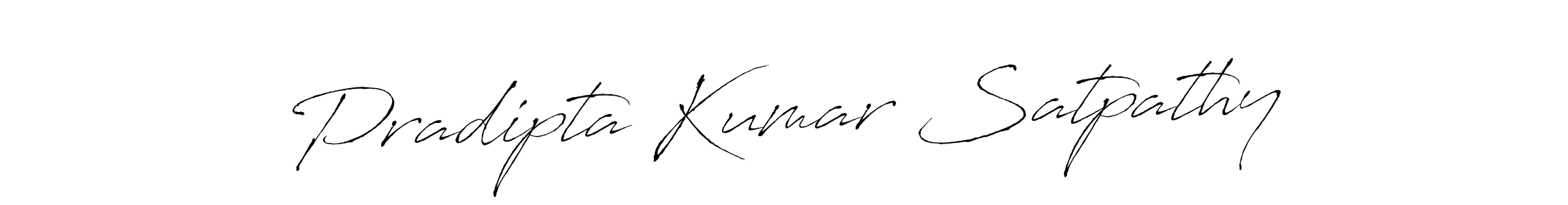 Design your own signature with our free online signature maker. With this signature software, you can create a handwritten (Antro_Vectra) signature for name Pradipta Kumar Satpathy. Pradipta Kumar Satpathy signature style 6 images and pictures png
