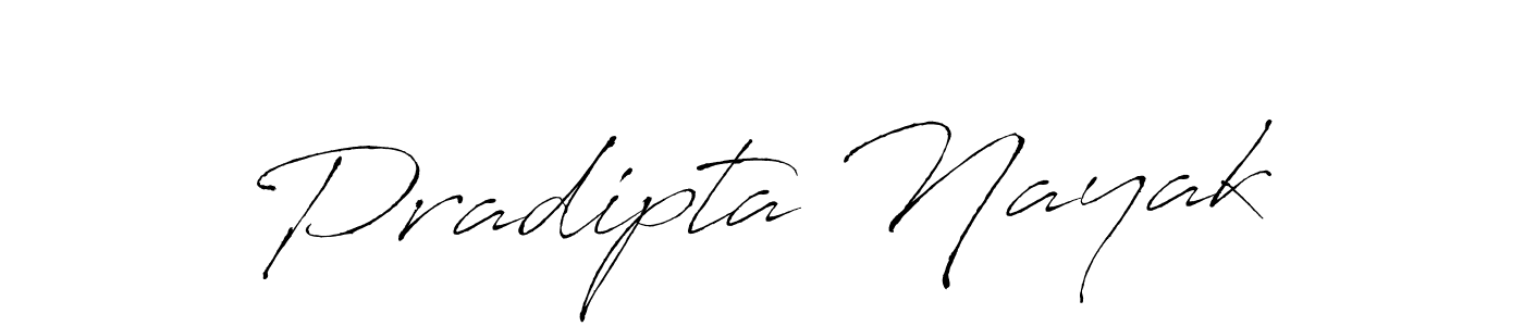 Create a beautiful signature design for name Pradipta Nayak. With this signature (Antro_Vectra) fonts, you can make a handwritten signature for free. Pradipta Nayak signature style 6 images and pictures png