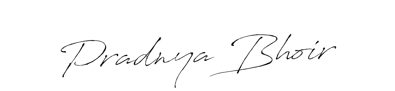 Design your own signature with our free online signature maker. With this signature software, you can create a handwritten (Antro_Vectra) signature for name Pradnya Bhoir. Pradnya Bhoir signature style 6 images and pictures png