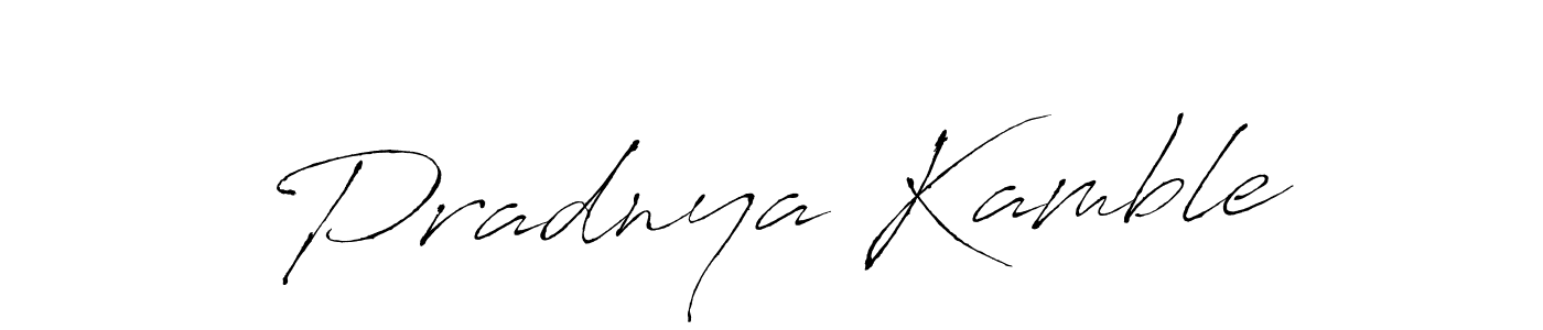 Pradnya Kamble stylish signature style. Best Handwritten Sign (Antro_Vectra) for my name. Handwritten Signature Collection Ideas for my name Pradnya Kamble. Pradnya Kamble signature style 6 images and pictures png