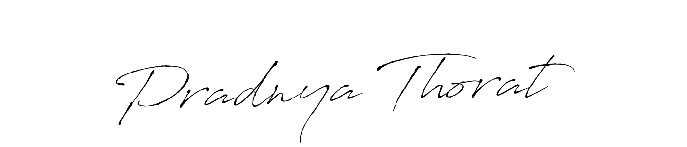 Make a beautiful signature design for name Pradnya Thorat. With this signature (Antro_Vectra) style, you can create a handwritten signature for free. Pradnya Thorat signature style 6 images and pictures png