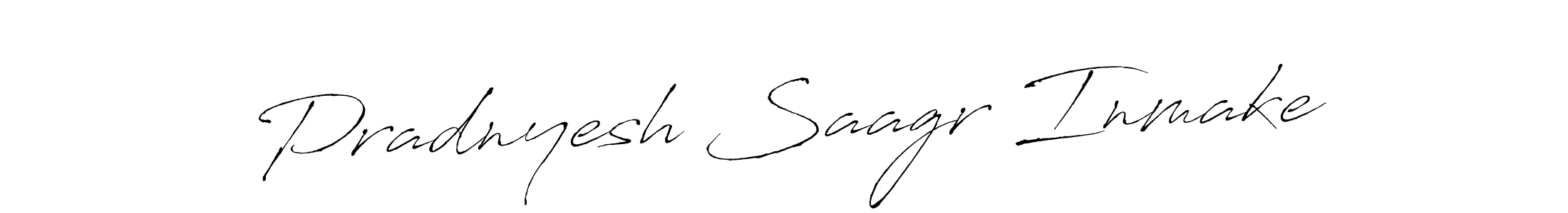 The best way (Antro_Vectra) to make a short signature is to pick only two or three words in your name. The name Pradnyesh Saagr Inmake include a total of six letters. For converting this name. Pradnyesh Saagr Inmake signature style 6 images and pictures png