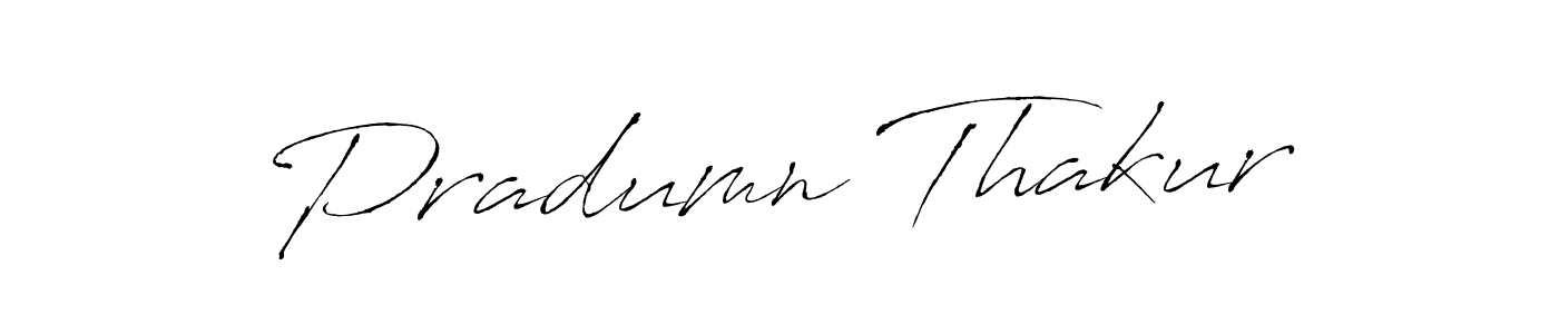 Make a beautiful signature design for name Pradumn Thakur. Use this online signature maker to create a handwritten signature for free. Pradumn Thakur signature style 6 images and pictures png