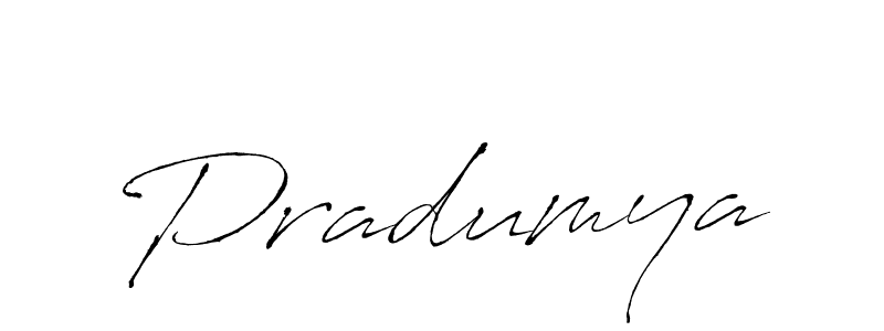 Design your own signature with our free online signature maker. With this signature software, you can create a handwritten (Antro_Vectra) signature for name Pradumya. Pradumya signature style 6 images and pictures png