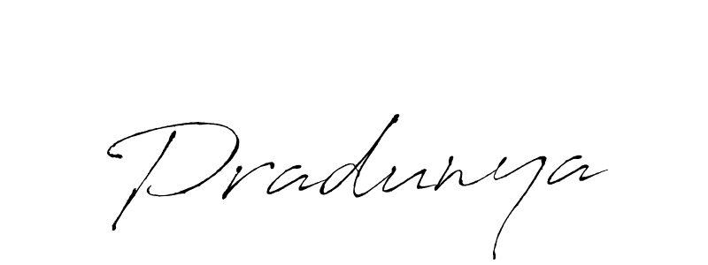 How to Draw Pradunya signature style? Antro_Vectra is a latest design signature styles for name Pradunya. Pradunya signature style 6 images and pictures png