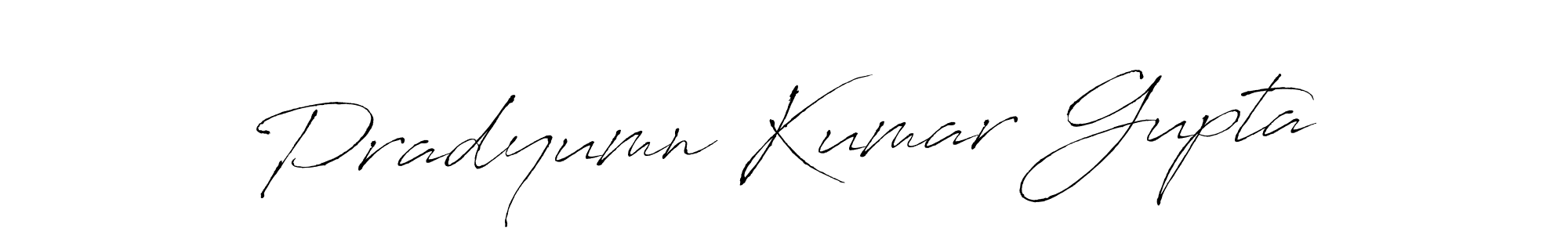 Pradyumn Kumar Gupta stylish signature style. Best Handwritten Sign (Antro_Vectra) for my name. Handwritten Signature Collection Ideas for my name Pradyumn Kumar Gupta. Pradyumn Kumar Gupta signature style 6 images and pictures png