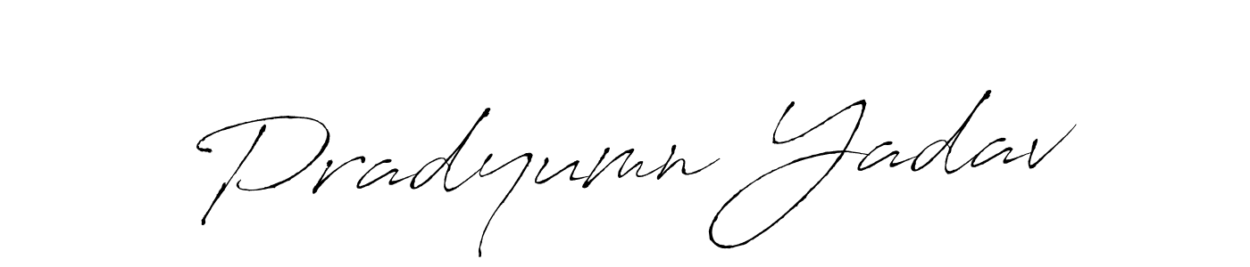 It looks lik you need a new signature style for name Pradyumn Yadav. Design unique handwritten (Antro_Vectra) signature with our free signature maker in just a few clicks. Pradyumn Yadav signature style 6 images and pictures png