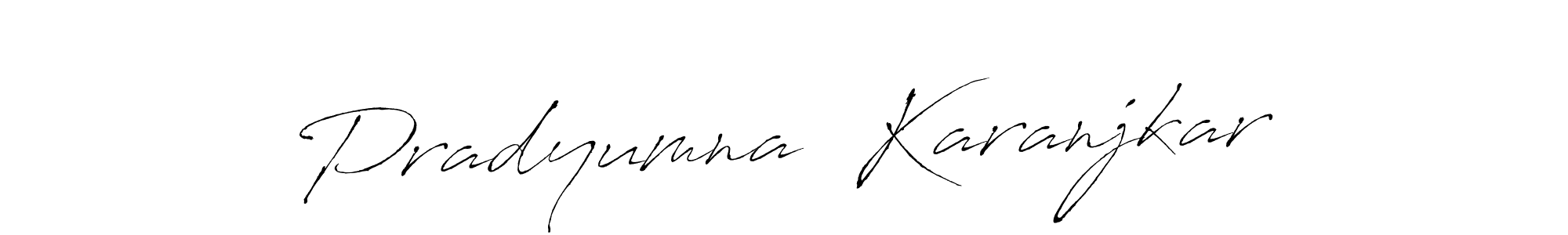 Once you've used our free online signature maker to create your best signature Antro_Vectra style, it's time to enjoy all of the benefits that Pradyumna  Karanjkar name signing documents. Pradyumna  Karanjkar signature style 6 images and pictures png