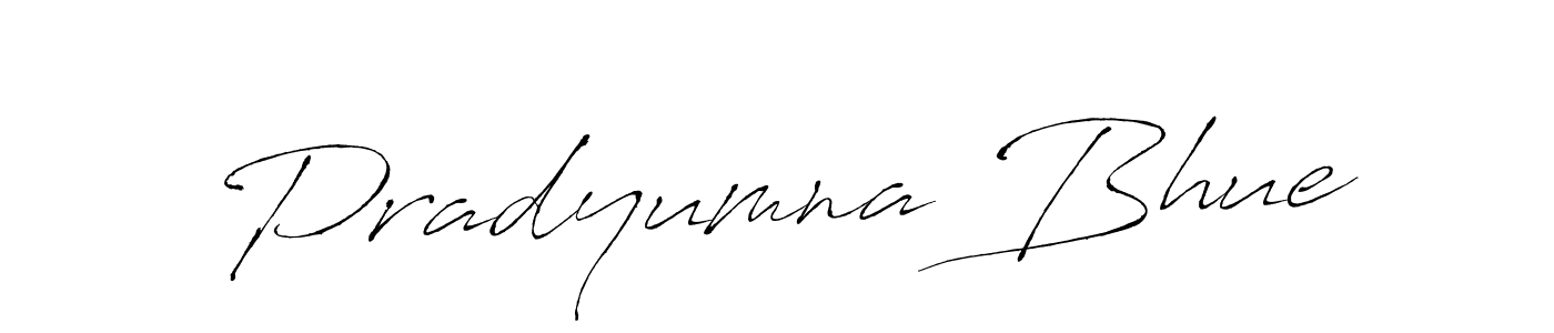 Also You can easily find your signature by using the search form. We will create Pradyumna Bhue name handwritten signature images for you free of cost using Antro_Vectra sign style. Pradyumna Bhue signature style 6 images and pictures png