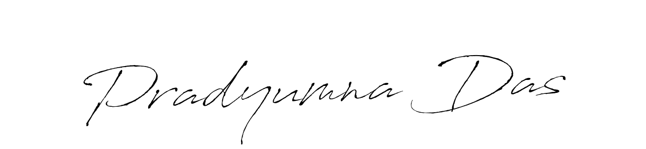 Create a beautiful signature design for name Pradyumna Das. With this signature (Antro_Vectra) fonts, you can make a handwritten signature for free. Pradyumna Das signature style 6 images and pictures png