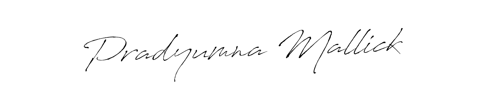 Make a beautiful signature design for name Pradyumna Mallick. Use this online signature maker to create a handwritten signature for free. Pradyumna Mallick signature style 6 images and pictures png