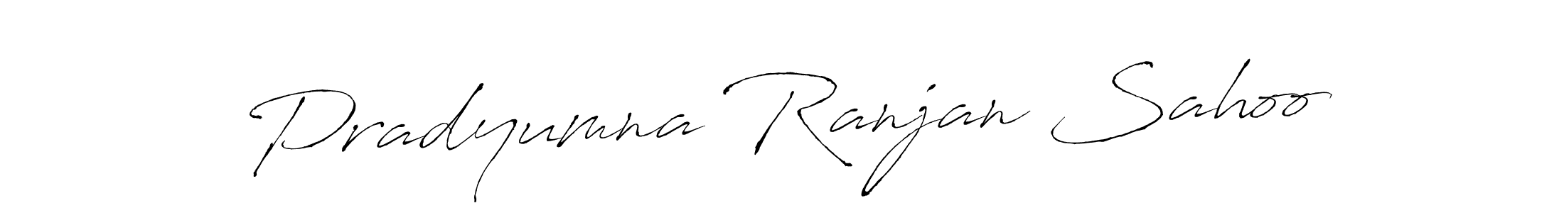 How to make Pradyumna Ranjan Sahoo signature? Antro_Vectra is a professional autograph style. Create handwritten signature for Pradyumna Ranjan Sahoo name. Pradyumna Ranjan Sahoo signature style 6 images and pictures png