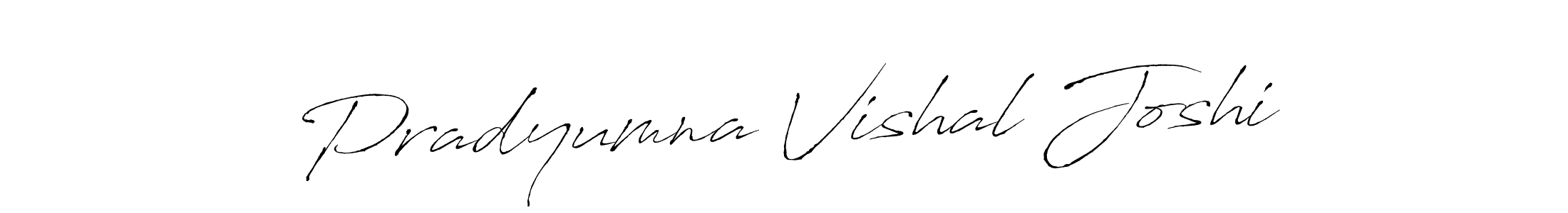 Use a signature maker to create a handwritten signature online. With this signature software, you can design (Antro_Vectra) your own signature for name Pradyumna Vishal Joshi. Pradyumna Vishal Joshi signature style 6 images and pictures png
