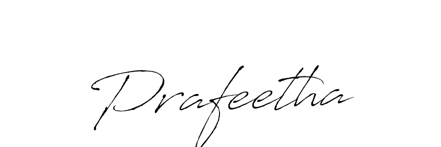 Create a beautiful signature design for name Prafeetha. With this signature (Antro_Vectra) fonts, you can make a handwritten signature for free. Prafeetha signature style 6 images and pictures png