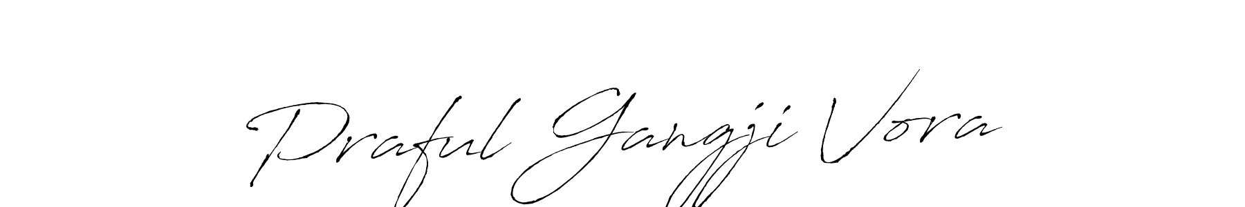 You can use this online signature creator to create a handwritten signature for the name Praful Gangji Vora. This is the best online autograph maker. Praful Gangji Vora signature style 6 images and pictures png