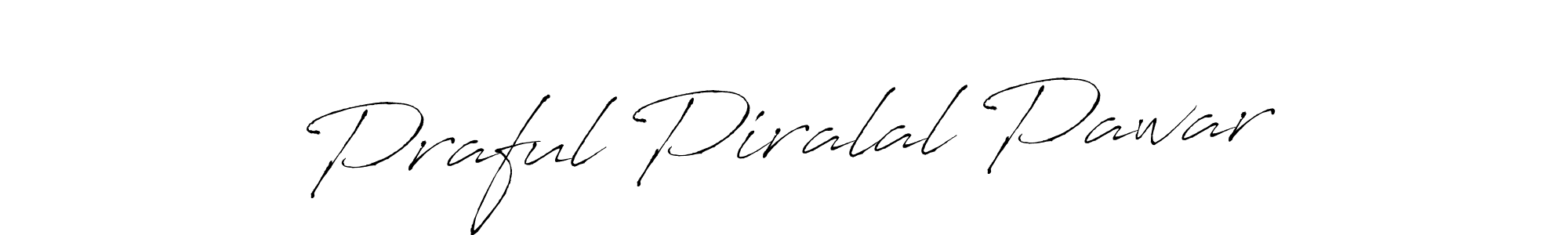 Praful Piralal Pawar stylish signature style. Best Handwritten Sign (Antro_Vectra) for my name. Handwritten Signature Collection Ideas for my name Praful Piralal Pawar. Praful Piralal Pawar signature style 6 images and pictures png