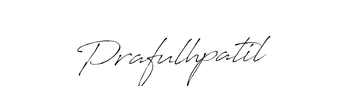 Design your own signature with our free online signature maker. With this signature software, you can create a handwritten (Antro_Vectra) signature for name Prafulhpatil. Prafulhpatil signature style 6 images and pictures png