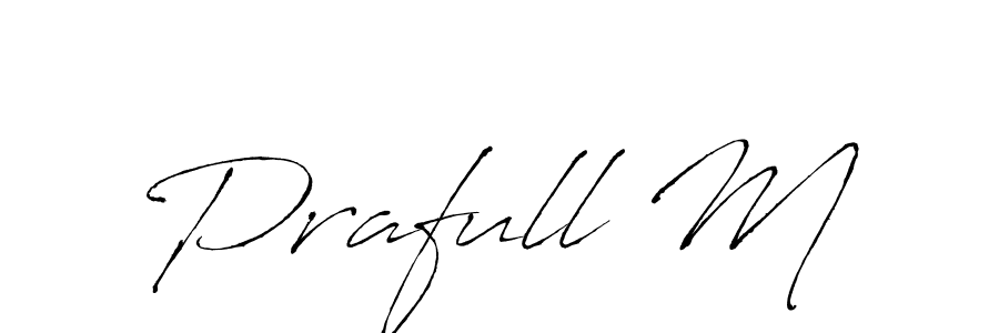 Also You can easily find your signature by using the search form. We will create Prafull M name handwritten signature images for you free of cost using Antro_Vectra sign style. Prafull M signature style 6 images and pictures png