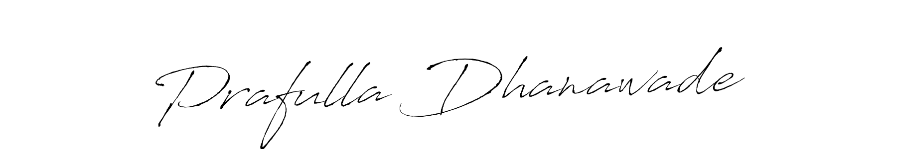 Similarly Antro_Vectra is the best handwritten signature design. Signature creator online .You can use it as an online autograph creator for name Prafulla Dhanawade. Prafulla Dhanawade signature style 6 images and pictures png