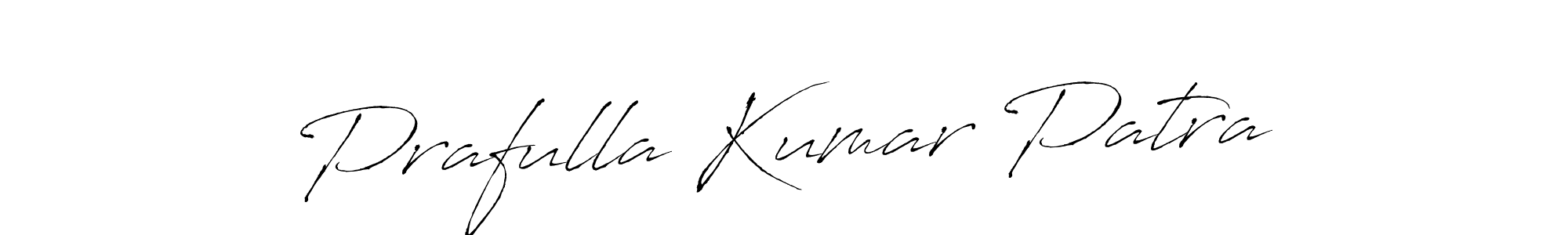 Prafulla Kumar Patra stylish signature style. Best Handwritten Sign (Antro_Vectra) for my name. Handwritten Signature Collection Ideas for my name Prafulla Kumar Patra. Prafulla Kumar Patra signature style 6 images and pictures png