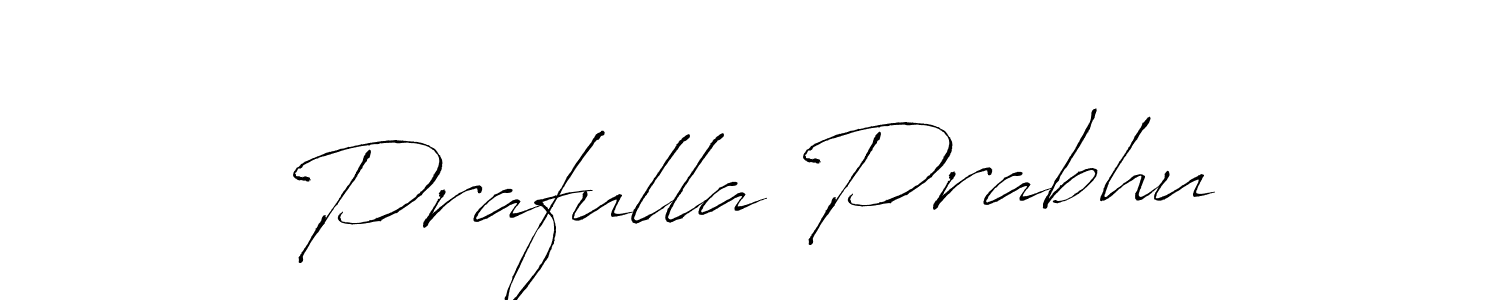 This is the best signature style for the Prafulla Prabhu name. Also you like these signature font (Antro_Vectra). Mix name signature. Prafulla Prabhu signature style 6 images and pictures png