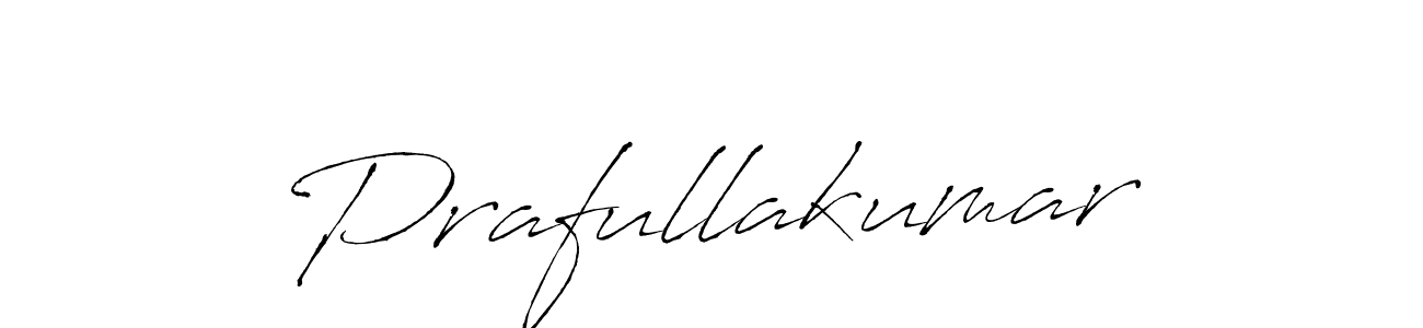 Design your own signature with our free online signature maker. With this signature software, you can create a handwritten (Antro_Vectra) signature for name Prafullakumar. Prafullakumar signature style 6 images and pictures png