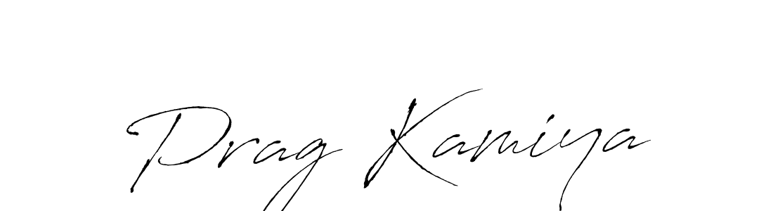 It looks lik you need a new signature style for name Prag Kamiya. Design unique handwritten (Antro_Vectra) signature with our free signature maker in just a few clicks. Prag Kamiya signature style 6 images and pictures png