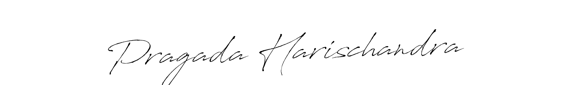 Use a signature maker to create a handwritten signature online. With this signature software, you can design (Antro_Vectra) your own signature for name Pragada Harischandra. Pragada Harischandra signature style 6 images and pictures png