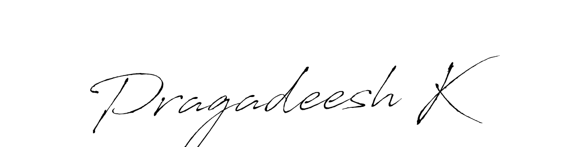 Pragadeesh K stylish signature style. Best Handwritten Sign (Antro_Vectra) for my name. Handwritten Signature Collection Ideas for my name Pragadeesh K. Pragadeesh K signature style 6 images and pictures png