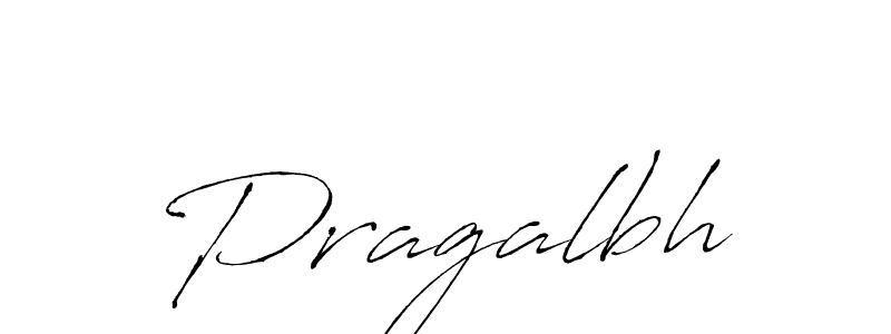 Use a signature maker to create a handwritten signature online. With this signature software, you can design (Antro_Vectra) your own signature for name Pragalbh. Pragalbh signature style 6 images and pictures png