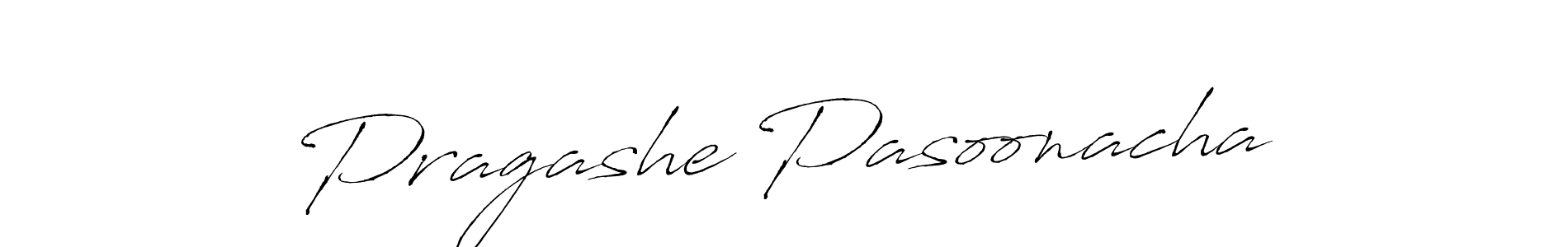 How to make Pragashe Pasoonacha signature? Antro_Vectra is a professional autograph style. Create handwritten signature for Pragashe Pasoonacha name. Pragashe Pasoonacha signature style 6 images and pictures png