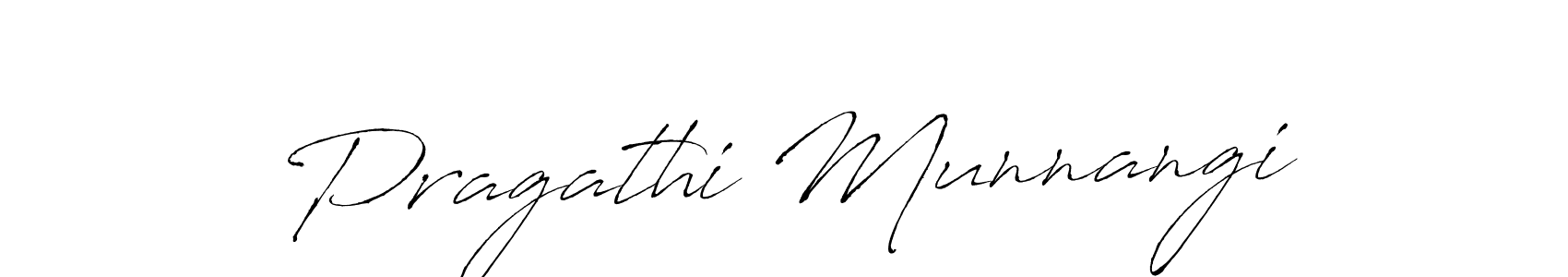 This is the best signature style for the Pragathi Munnangi name. Also you like these signature font (Antro_Vectra). Mix name signature. Pragathi Munnangi signature style 6 images and pictures png