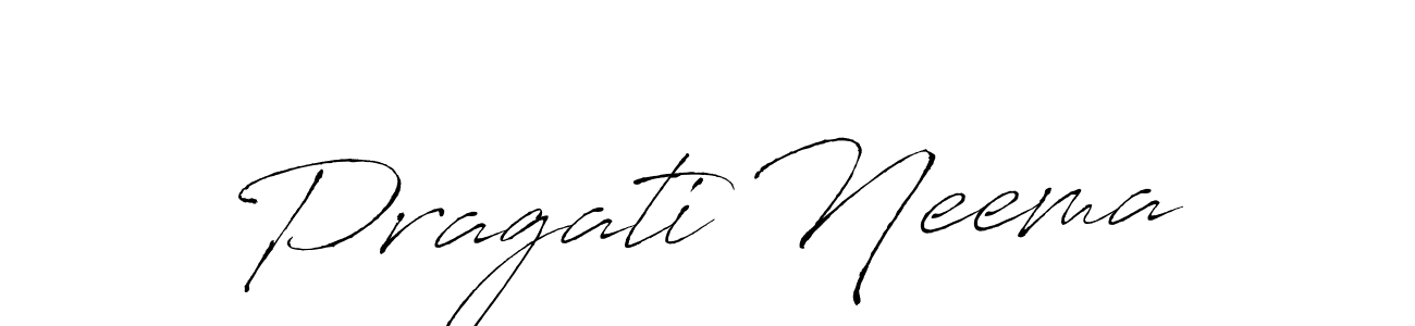 Antro_Vectra is a professional signature style that is perfect for those who want to add a touch of class to their signature. It is also a great choice for those who want to make their signature more unique. Get Pragati Neema name to fancy signature for free. Pragati Neema signature style 6 images and pictures png