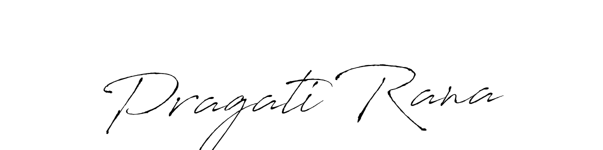 The best way (Antro_Vectra) to make a short signature is to pick only two or three words in your name. The name Pragati Rana include a total of six letters. For converting this name. Pragati Rana signature style 6 images and pictures png