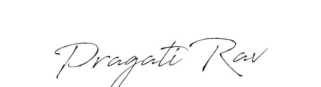 Use a signature maker to create a handwritten signature online. With this signature software, you can design (Antro_Vectra) your own signature for name Pragati Rav. Pragati Rav signature style 6 images and pictures png