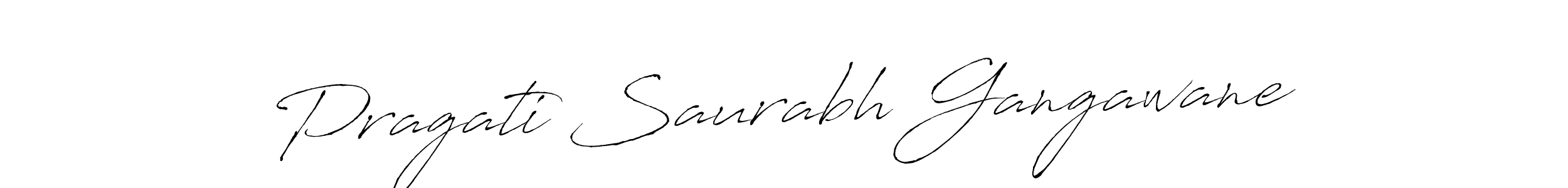 Here are the top 10 professional signature styles for the name Pragati Saurabh Gangawane. These are the best autograph styles you can use for your name. Pragati Saurabh Gangawane signature style 6 images and pictures png