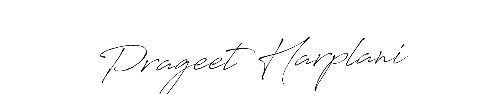 Prageet Harplani stylish signature style. Best Handwritten Sign (Antro_Vectra) for my name. Handwritten Signature Collection Ideas for my name Prageet Harplani. Prageet Harplani signature style 6 images and pictures png