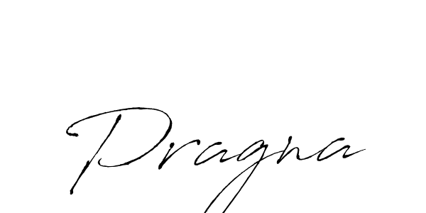 Create a beautiful signature design for name Pragna. With this signature (Antro_Vectra) fonts, you can make a handwritten signature for free. Pragna signature style 6 images and pictures png