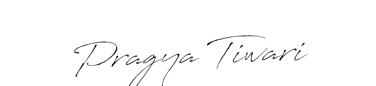 How to make Pragya Tiwari signature? Antro_Vectra is a professional autograph style. Create handwritten signature for Pragya Tiwari name. Pragya Tiwari signature style 6 images and pictures png